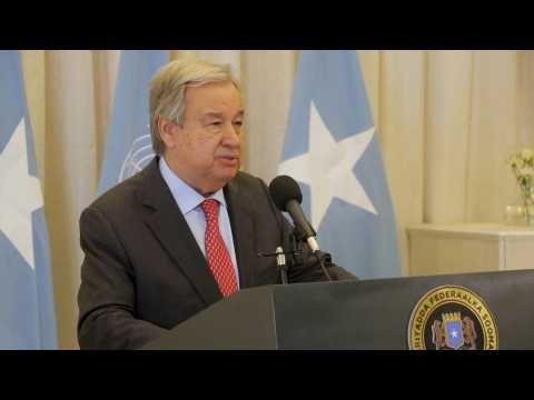 UN chief urges 'massive' international support for Somalia