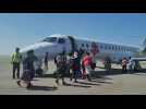 Plane carrying released Huthi prisoners departs Yemen's govt-held Mocha