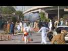 Police clash with protesters after former Pakistan PM Khan arrested