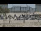 Migrants in US seen from Mexico ahead of Title 42's end