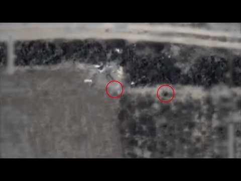 Israeli army releases footage of airstrike on Palestinian militants