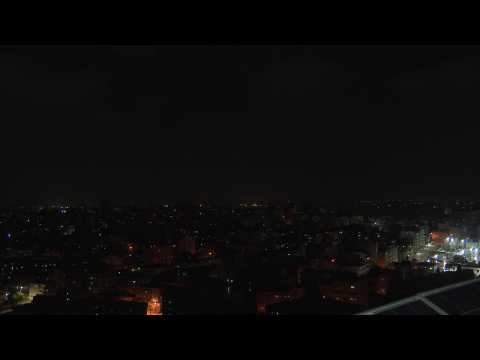 Barrage of rockets fired from Gaza into Israel before truce to take effect