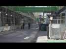 Finland: Scene where a footbridge collapsed leaving 27 injured, mostly children