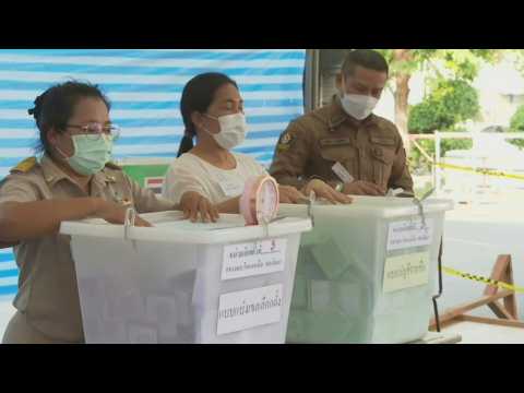Vote counting begins as polls close in Thailand's general election