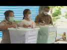 Vote counting begins as polls close in Thailand's general election