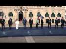 Family photo of EU leaders at Med9 summit on migration in Malta