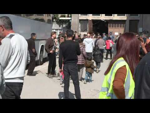 Nagorno-Karabakh refugees continue arriving in Armenian city of Goris