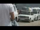 Cars stream into Armenia as thousands flee Nagorno-Karabakh