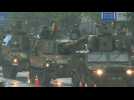 South Korea stages first military parade in a decade