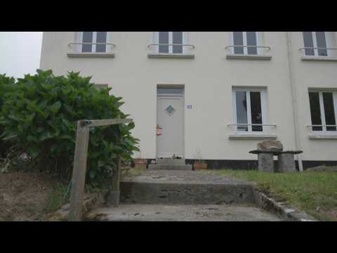 Brittany: home of little girl shot dead after neighbour fired shots