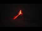 TIMELAPSE: Philippines' Mayon volcano spews lava