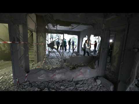 Israeli forces destroy the house of alleged Palestinian attacker in Nablus