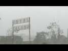 Powerful winds and rain as Cyclone Biparjoy batters India's coast