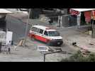 Smoke billows during Israeli raid on West Bank City of Jenin