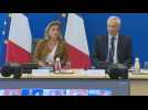 French finance minister meets with retail representatives amid riots
