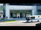 Russian police outside Wagner offices in St Petersburg