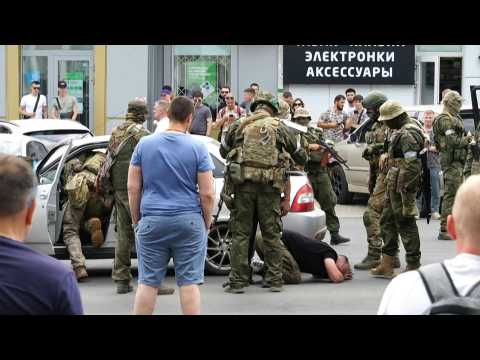 Wagner fighters maintain presence in southern Russian city of Rostov-on-Don