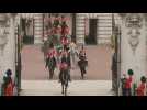 King Charles III saddles up for birthday parade