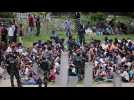 Military police guard inmates in Honduras prisons amid operation