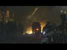 Fireworks thrown in Paris suburb as anger simmers over police shooting