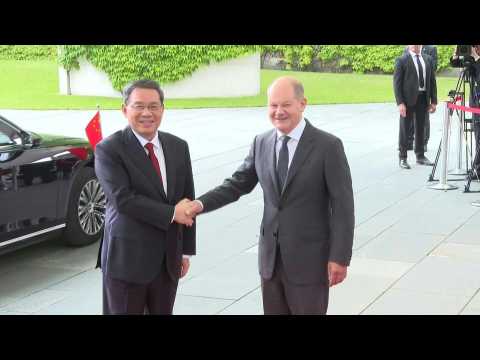 Chancellor Scholz meets Chinese Premier Li Qiang