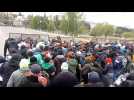 Protesters clash with police in northern Argentina amid reform vote