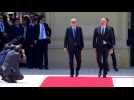 Azerbaijan holds welcoming ceremony for Turkish President Erdogan