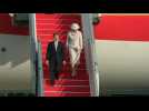 Japan's emperor arrives in Indonesia for first state visit