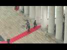 Arrival of the first guests at the Summit for a New Global Financial Pact in Paris