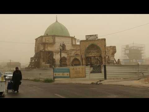 Sandstorm hits Iraq's Mosul