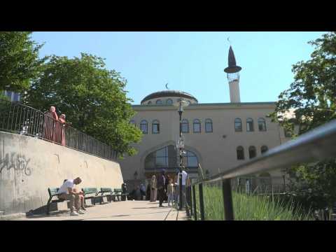 Stockholm's Grand Mosque where Swedish police authorised a Koran burning