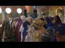 Women attend Friday prayers ahead Eid el-Fitr celebrations in Lagos