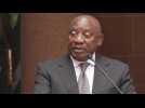S.Africa's Ramaphosa says ruling party wants country to quit ICC