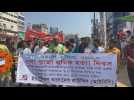 Protesters mark 10-year anniversary of factory collapse in Bangladesh
