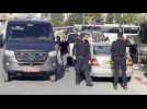 Israeli security forces inspect scene of shooting attack in Jerusalem
