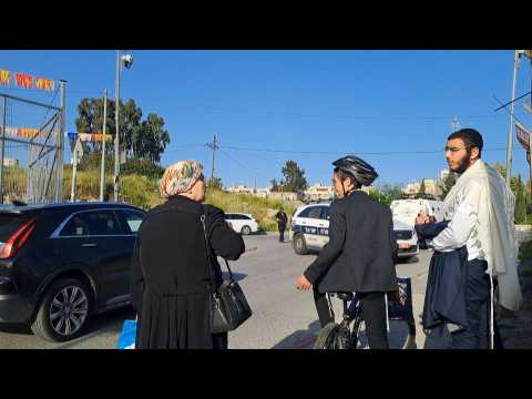 Israeli police at scene of attack in annexed east Jerusalem
