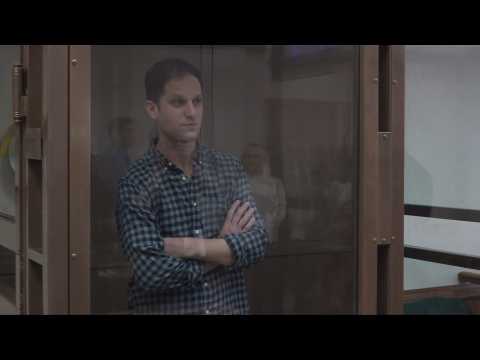 US reporter Evan Gershkovich appears in Russian court for appeal hearing