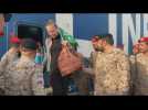 Evacuees fleeing Sudan disembark ship in Saudi Arabia