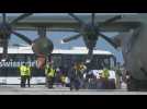 Evacuees from Sudan arrive in Cyprus on RAF plane