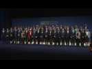 Family photo of EU Economy and Financer Minister meeting in Stockholm