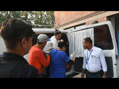 Indian climber Baljeet Kaur arrives in Kathmandu after her rescue from Mount Annapurna