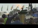 Zimbabwe's President Mnangagwa marks independence day