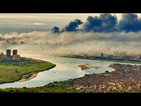 Smoke rises over Khartoum as Sudan fighting rages on for fifth day