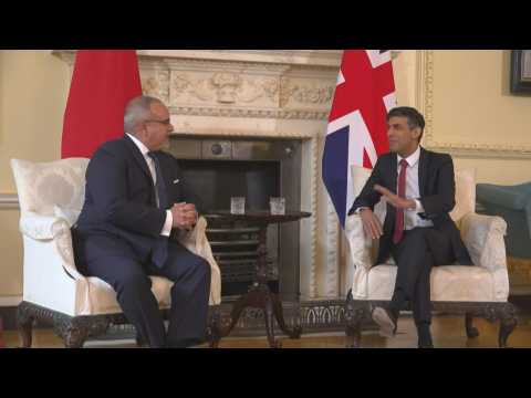 UK Prime Minister meets Bahrain Crown Prince in London