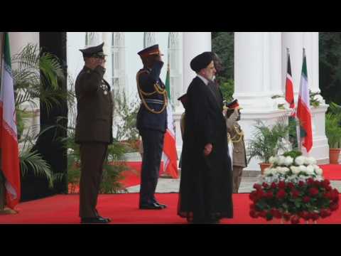 Kenyan President Ruto welcomes Iran's Raisi in Nairobi