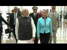 French Prime Minister Elisabeth Borne welcomes Indian Prime Minister to France
