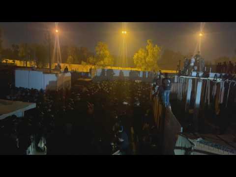 Protesters gather near Swedish embassy in Baghdad