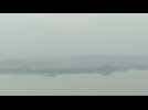 North Korea seen across border after it fires ballistic missile into sea