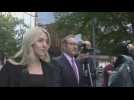 Kevin Spacey arrives at London court for sexual assault trial