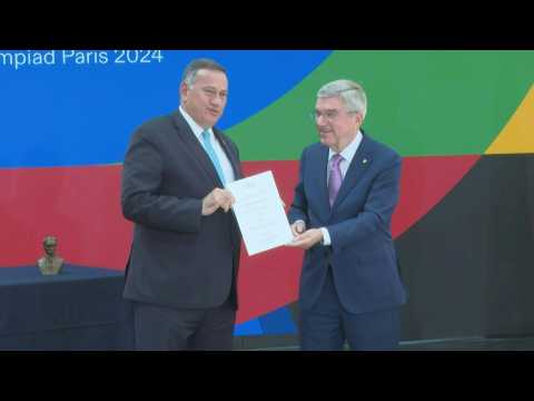 IOC President issues formal invitations for next year's Summer Olympics in Paris